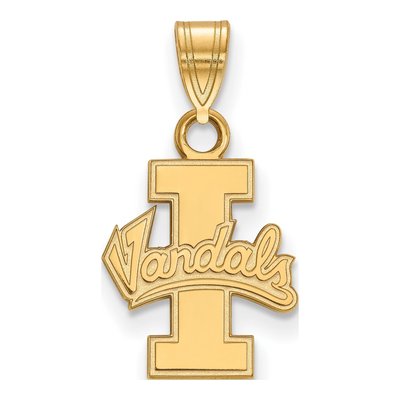 University of Idaho Gold-Plated Sterling Silver Vandals Small Pendant