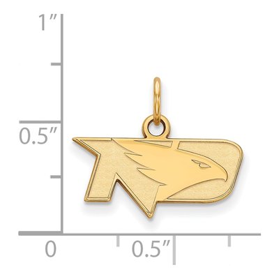 University of North Dakota Gold-Plated Sterling Silver Extra Small Pendant – view 2