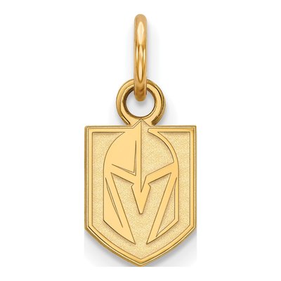 Vegas Golden Knights Gold-Plated Sterling Silver Extra Small XS Pendant