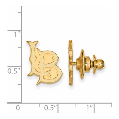 CSU Long Beach L-B Lapel Pin – view 3