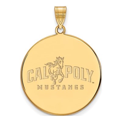 Cal Poly Mustangs Extra Large Disc Pendant
