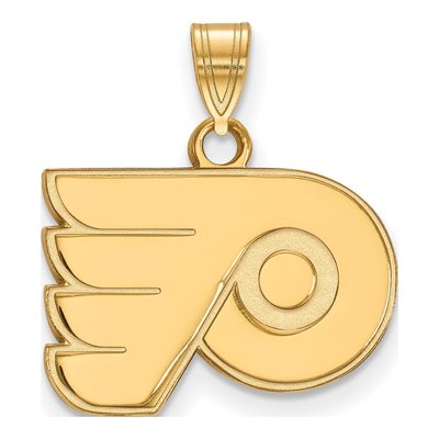 Philadelphia Flyers Gold-Plated Sterling Silver Small Pendant