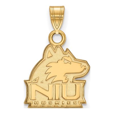 Northern Illinois University Gold-Plated Sterling Silver NIU Huskies Small Pendant