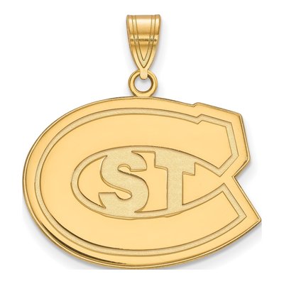 St. Cloud State University Gold-Plated Sterling Silver Large Pendant