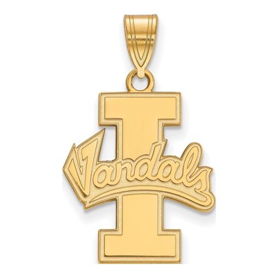 University of Idaho Gold-Plated Sterling Silver Vandals Large Pendant