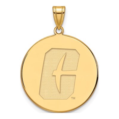 UNC Charlotte 49ers Extra Large Disc Pendant