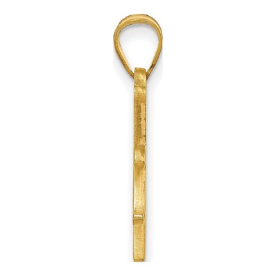 University of Tulsa Gold-Plated Sterling Silver Large Pendant – view 2
