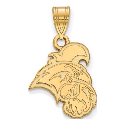 Coastal Carolina University Gold-Plated Sterling Silver Medium Chanticleer Pendant
