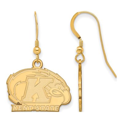 Kent State University Gold-Plated Sterling Silver Earrings