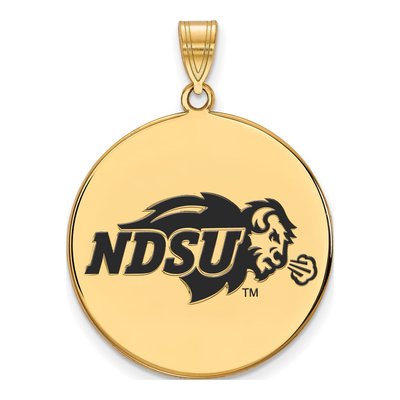 NDSU Extra Large Enamel Disc Pendant