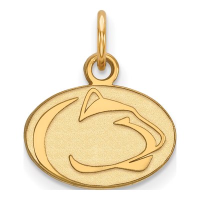 Pennsylvania State University Gold-Plated Sterling Silver Extra Small Penn Lion Pendant