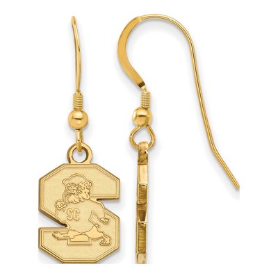 South Carolina State University Gold-Plated Sterling Silver Earrings