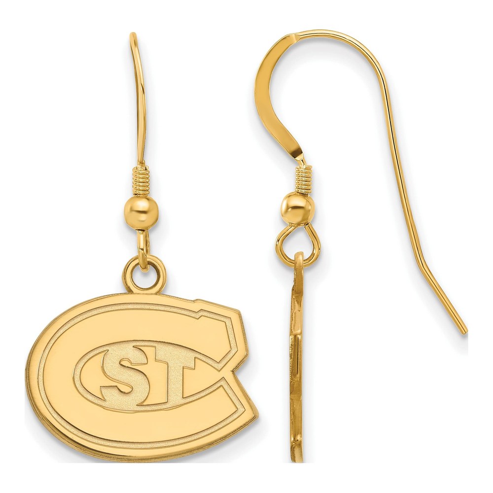 St. Cloud State University Gold-Plated Sterling Silver Earrings