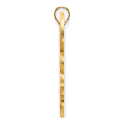 Tulane University Gold-Plated Sterling Silver Extra Large XL Pendant – view 2