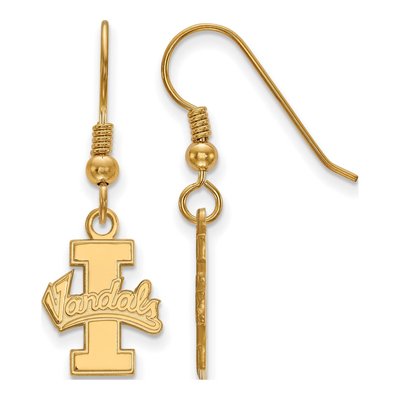 University of Idaho Gold-Plated Sterling Silver Vandals Earrings