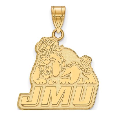 James Madison University Gold-Plated Sterling Silver Large Pendant
