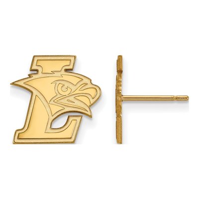 Lehigh University Gold-Plated Sterling Silver Stud Earrings