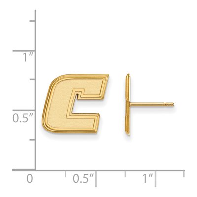 UT Chattanooga Letter C Post Earrings – view 2