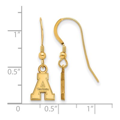 Appalachian State University Gold-Plated Sterling Silver Earrings – view 2