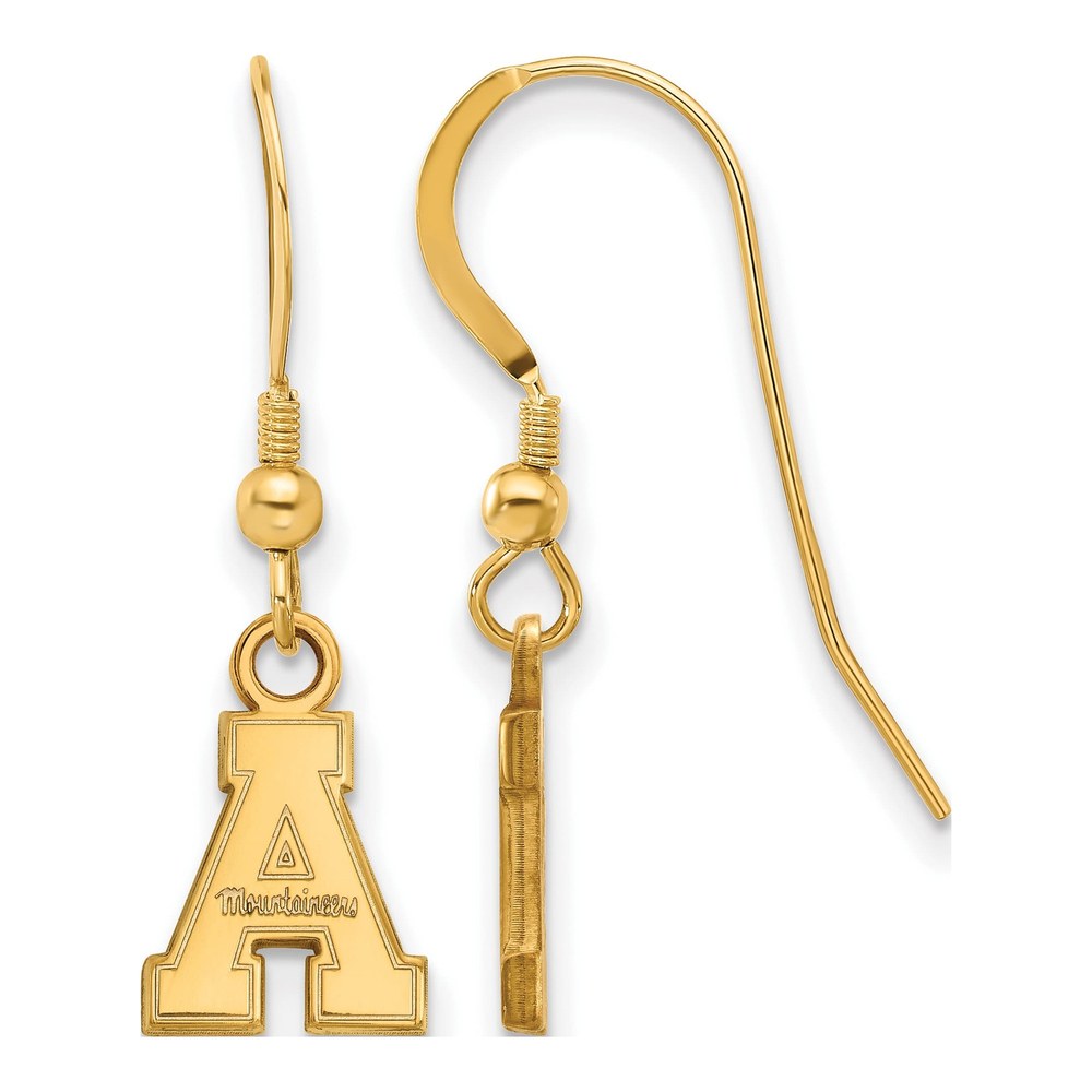 Appalachian State University Gold-Plated Sterling Silver Earrings