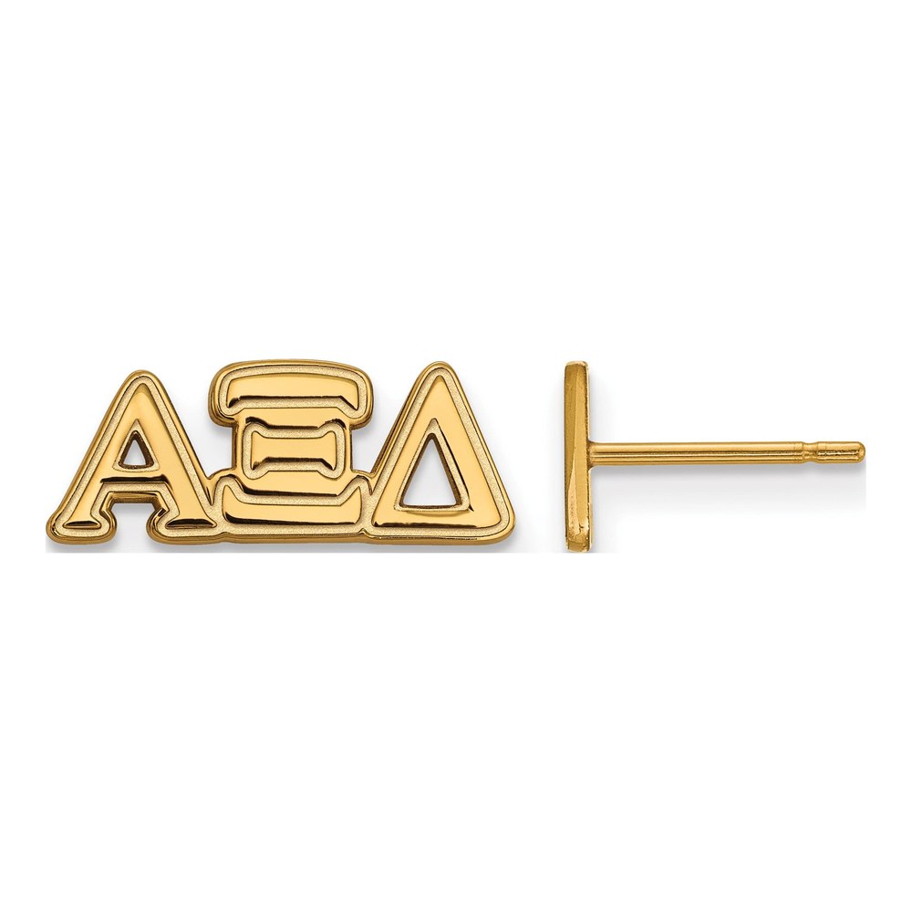 Alpha Xi Delta Sorority Post Earrings