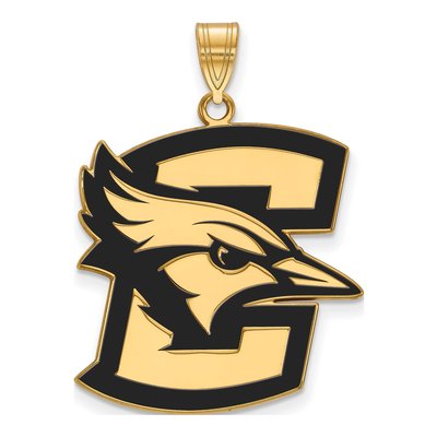 Creighton University Gold-Plated Sterling Silver Bluejay Extra Large Pendant