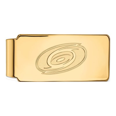 Carolina Hurricanes Gold-Plated Money Clip