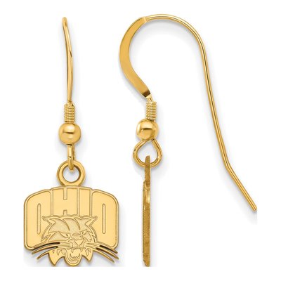 Ohio University Gold-Plated Sterling Silver Earrings