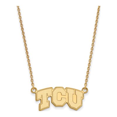 TCU Horned Frogs Pendant Necklace – view 2