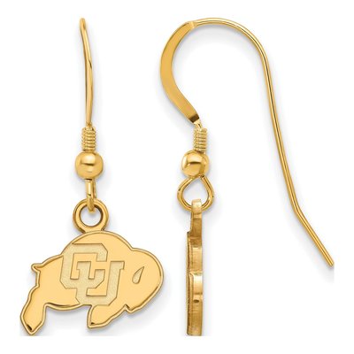 University of Colorado Gold-Plated Sterling Silver Of Buffalo Earrings