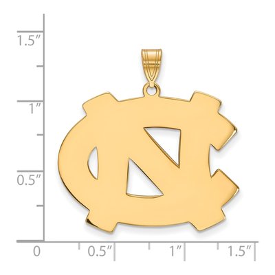 UNC Tar Heels Extra Large N-C Pendant – view 2