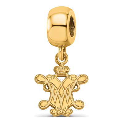 William & Mary Dangle Bead Charm