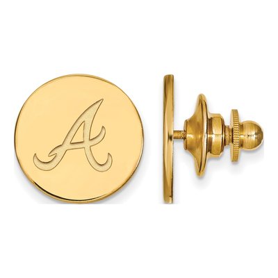 Atlanta Braves Gold Plated Pin