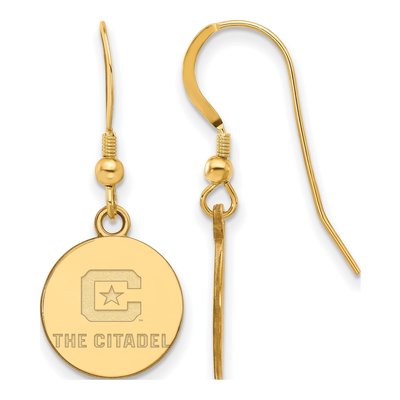 The Citadel Gold-Plated Sterling Silver Small Earrings