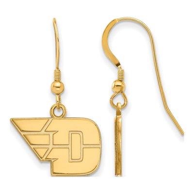 University of Dayton Gold-Plated Sterling Silver Earrings