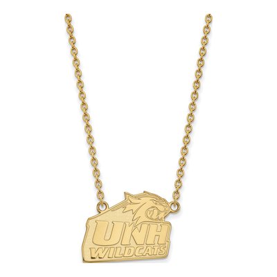 University of New Hampshire Gold-Plated Sterling Silver Large Pendant Necklace