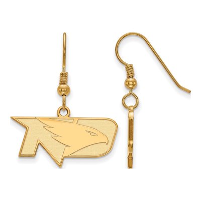 University of North Dakota Gold-Plated Sterling Silver UND Earrings
