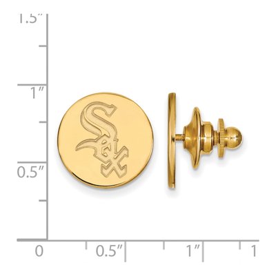 Chicago White Sox Gold-Plated Silver Pin – view 2