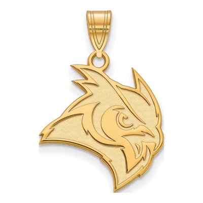 Rice University Gold-Plated Sterling Silver Large Owl Pendant