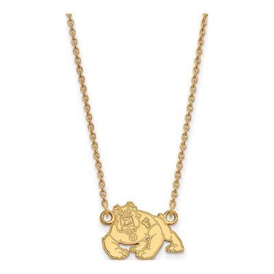 Fresno State Bulldog Pendant Necklace