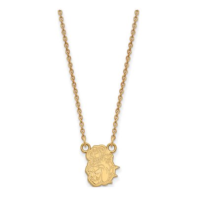 James Madison University Gold-Plated Sterling Silver Duke Dog Pendant – view 2