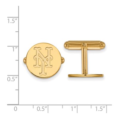 NY Mets Cuff Links – view 2