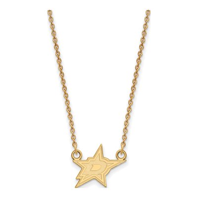 Dallas Stars Gold-Plated Sterling Silver Small Necklace