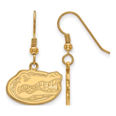 University of Florida Gold-Plated Sterling Silver Gators Earrings