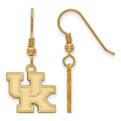University of Kentucky Gold-Plated Sterling Silver Earrings
