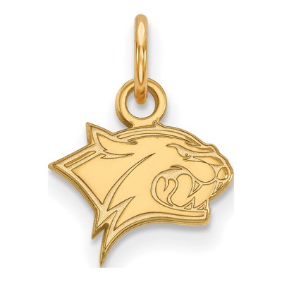 University of New Hampshire Gold-Plated Sterling Silver UNH Wildcats Extra Small Pendant