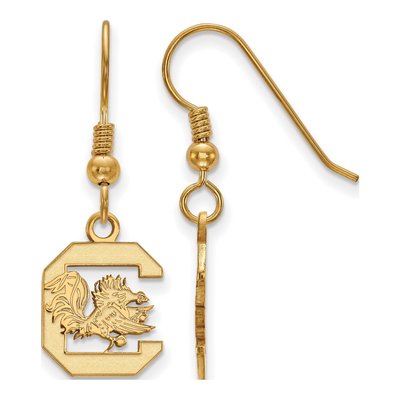 University of South Carolina Gold-Plated Sterling Silver Earrings