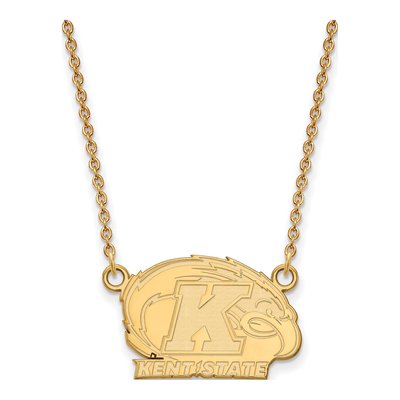 Kent State University Gold-Plated Sterling Silver Small Pendant Necklace