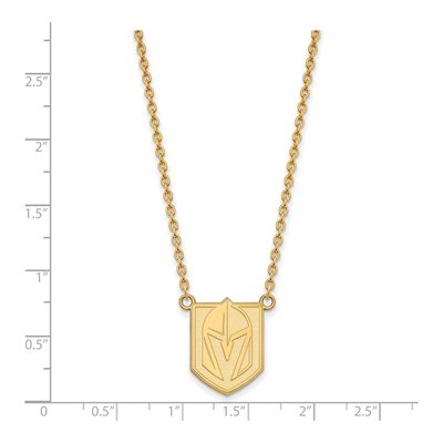 Vegas Golden Knights Gold-Plated Sterling Silver Large Necklace – view 2