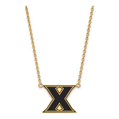 Xavier University Gold-Plated Sterling Silver Large Letter X Necklace